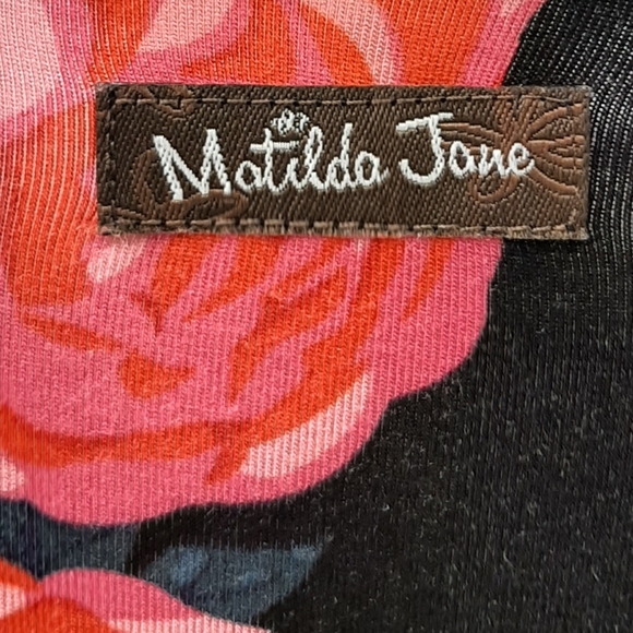 Matilda Jane Winter Blooms Floral Knit Top Small - Picture 6 of 8